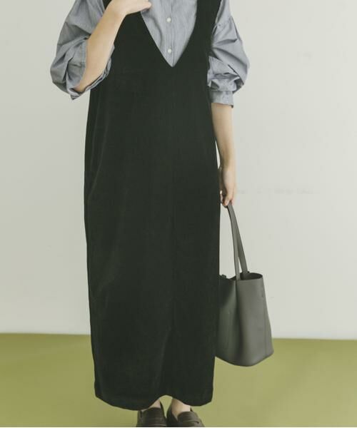 URBAN RESEARCH ITEMS / アーバンリサーチ アイテムズ ワンピース | 『イージーケア』2WAYベロアジャンスカ | 詳細8