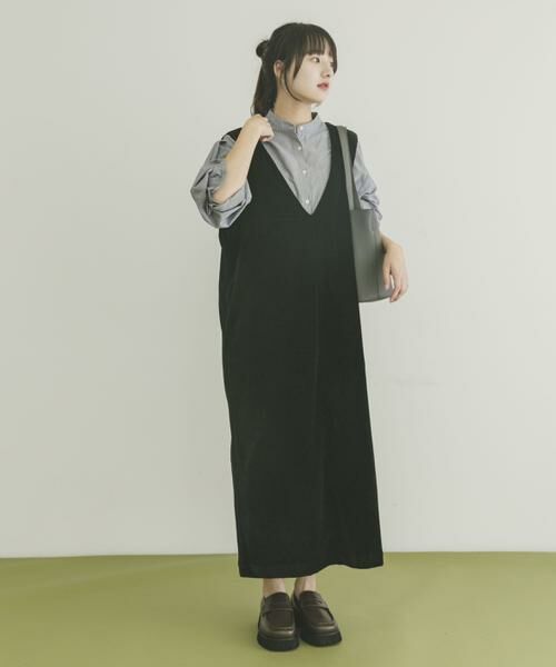 URBAN RESEARCH ITEMS / アーバンリサーチ アイテムズ ワンピース | 『イージーケア』2WAYベロアジャンスカ | 詳細10