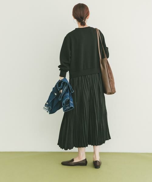 URBAN RESEARCH ITEMS / アーバンリサーチ アイテムズ ワンピース | プリーツドッキングワンピース | 詳細5