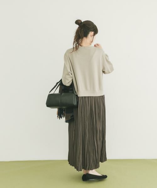 URBAN RESEARCH ITEMS / アーバンリサーチ アイテムズ ワンピース | プリーツドッキングワンピース | 詳細14