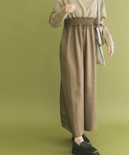 URBAN RESEARCH ITEMS / アーバンリサーチ アイテムズ ワンピース | シャーリングドッキングワンピース | 詳細3