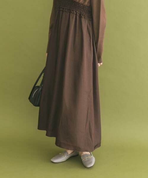 URBAN RESEARCH ITEMS / アーバンリサーチ アイテムズ ワンピース | シャーリングドッキングワンピース | 詳細14