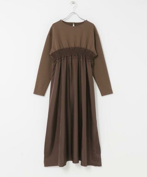 URBAN RESEARCH ITEMS / アーバンリサーチ アイテムズ ワンピース | シャーリングドッキングワンピース | 詳細16