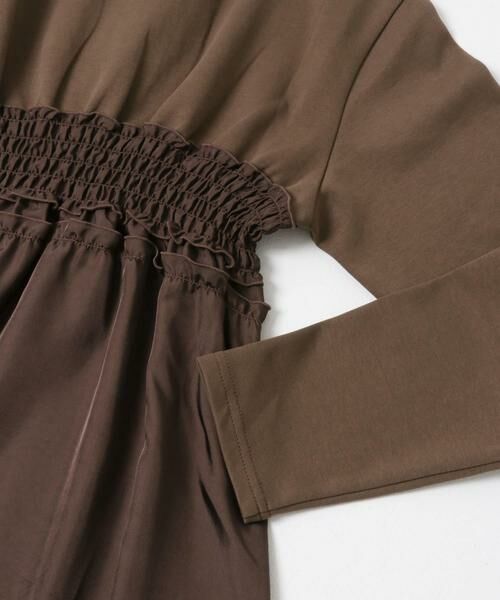 URBAN RESEARCH ITEMS / アーバンリサーチ アイテムズ ワンピース | シャーリングドッキングワンピース | 詳細17
