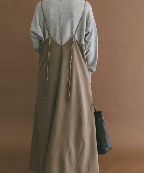 URBAN RESEARCH ITEMS / アーバンリサーチ アイテムズ ワンピース | ウールライクキャミワンピース | 詳細1