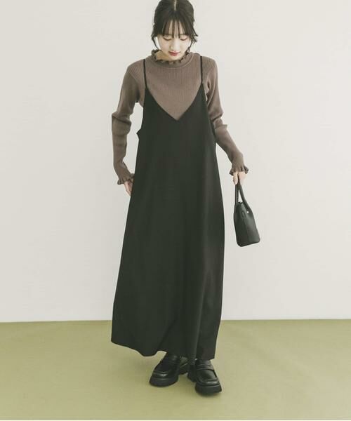 URBAN RESEARCH ITEMS / アーバンリサーチ アイテムズ ワンピース | ウールライクキャミワンピース | 詳細8