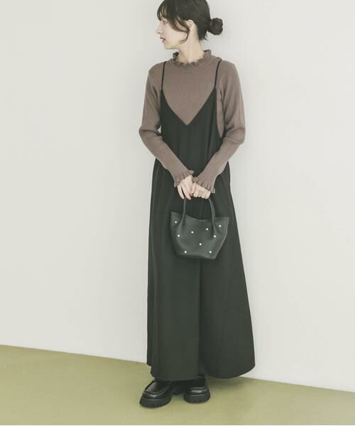 URBAN RESEARCH ITEMS / アーバンリサーチ アイテムズ ワンピース | ウールライクキャミワンピース | 詳細10