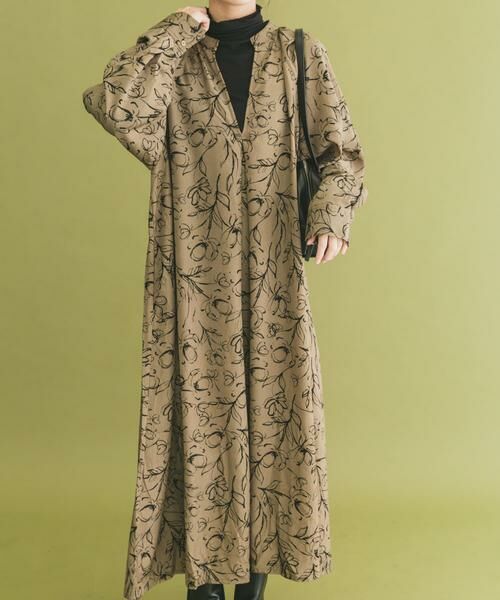 URBAN RESEARCH ITEMS / アーバンリサーチ アイテムズ ワンピース | フラワープリントワンピース | 詳細1