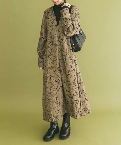 URBAN RESEARCH ITEMS / アーバンリサーチ アイテムズ ワンピース | フラワープリントワンピース | 詳細3