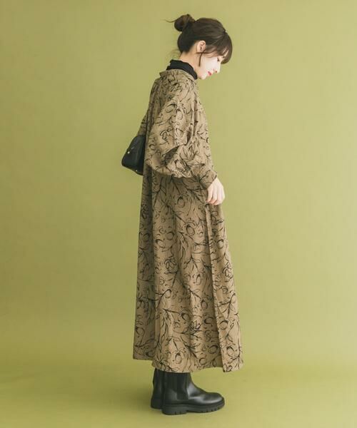 URBAN RESEARCH ITEMS / アーバンリサーチ アイテムズ ワンピース | フラワープリントワンピース | 詳細7