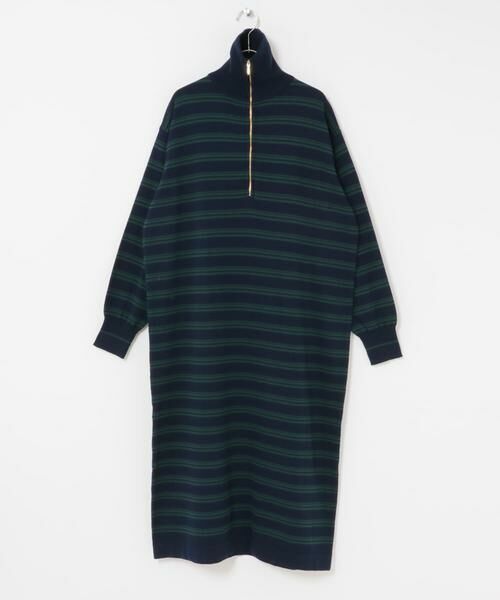 URBAN RESEARCH ITEMS / アーバンリサーチ アイテムズ ワンピース | ハーフジップポロワンピース | 詳細18