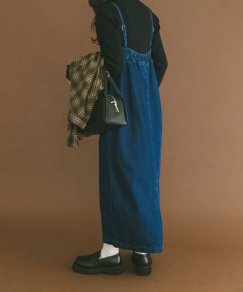 URBAN RESEARCH ITEMS / アーバンリサーチ アイテムズ ワンピース | デニムキャミワンピース | 詳細1