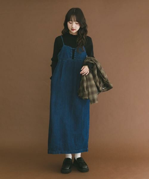 URBAN RESEARCH ITEMS / アーバンリサーチ アイテムズ ワンピース | デニムキャミワンピース | 詳細2