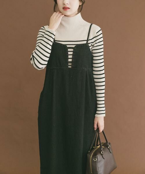 URBAN RESEARCH ITEMS / アーバンリサーチ アイテムズ ワンピース | デニムキャミワンピース | 詳細8