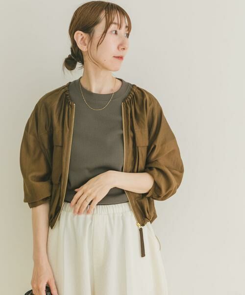 URBAN RESEARCH ITEMS / アーバンリサーチ アイテムズ ブルゾン | シアーZIPブルゾン | 詳細1