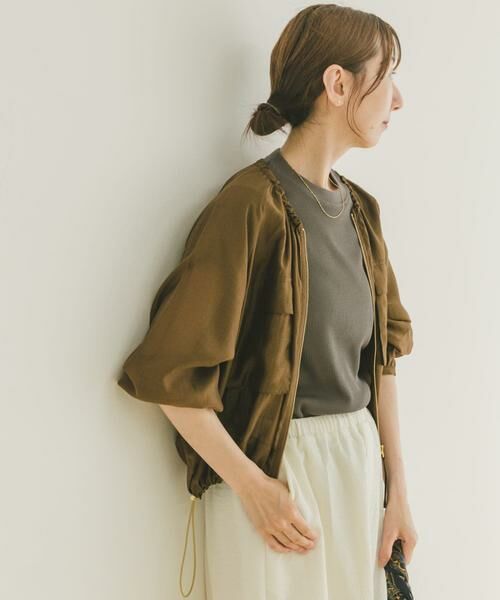 URBAN RESEARCH ITEMS / アーバンリサーチ アイテムズ ブルゾン | シアーZIPブルゾン | 詳細2