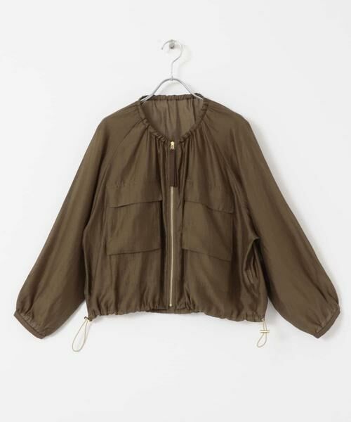 URBAN RESEARCH ITEMS / アーバンリサーチ アイテムズ ブルゾン | シアーZIPブルゾン | 詳細7