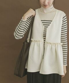 URBAN RESEARCH ITEMS / アーバンリサーチ アイテムズ ベスト | 『イージーケア』ティアードジレベスト