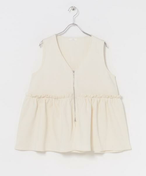 URBAN RESEARCH ITEMS / アーバンリサーチ アイテムズ ベスト | 『イージーケア』ティアードジレベスト | 詳細5