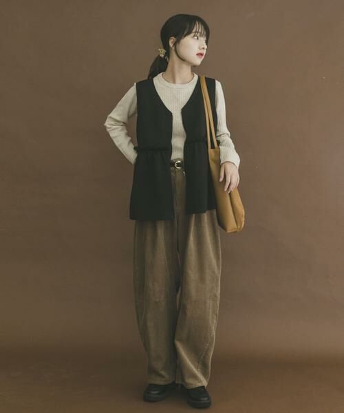 URBAN RESEARCH ITEMS / アーバンリサーチ アイテムズ ベスト | 『イージーケア』ティアードジレベスト | 詳細10