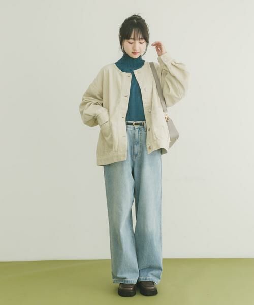 URBAN RESEARCH ITEMS / アーバンリサーチ アイテムズ ノーカラージャケット | 『イージーケア』コーデュロイノーカラージャケット | 詳細24