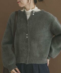 URBAN RESEARCH ITEMS / アーバンリサーチ アイテムズ カーディガン・ボレロ | ダブルフェイスニットカーディガン