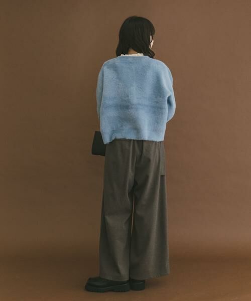 URBAN RESEARCH ITEMS / アーバンリサーチ アイテムズ カーディガン・ボレロ | ダブルフェイスニットカーディガン | 詳細12