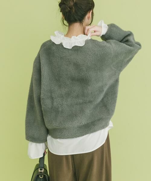 URBAN RESEARCH ITEMS / アーバンリサーチ アイテムズ カーディガン・ボレロ | ダブルフェイスニットカーディガン | 詳細27