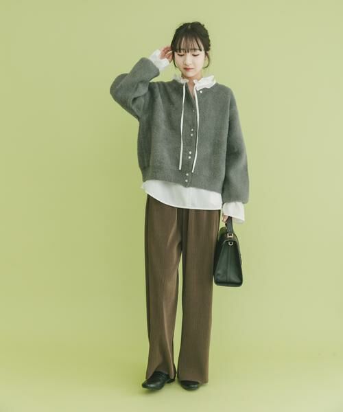 URBAN RESEARCH ITEMS / アーバンリサーチ アイテムズ カーディガン・ボレロ | ダブルフェイスニットカーディガン | 詳細29