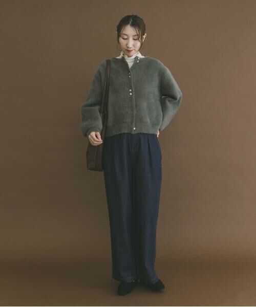 URBAN RESEARCH ITEMS / アーバンリサーチ アイテムズ カーディガン・ボレロ | ダブルフェイスニットカーディガン | 詳細11