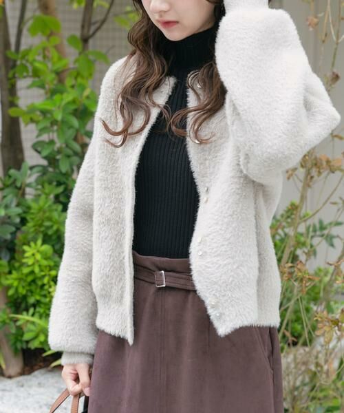 URBAN RESEARCH ITEMS / アーバンリサーチ アイテムズ カーディガン・ボレロ | ダブルフェイスニットカーディガン | 詳細19