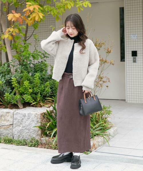 URBAN RESEARCH ITEMS / アーバンリサーチ アイテムズ カーディガン・ボレロ | ダブルフェイスニットカーディガン | 詳細21