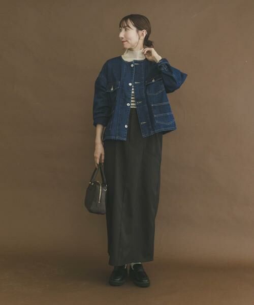 URBAN RESEARCH ITEMS / アーバンリサーチ アイテムズ Gジャン・デニムジャケット | デニムノーカラージャケット | 詳細4