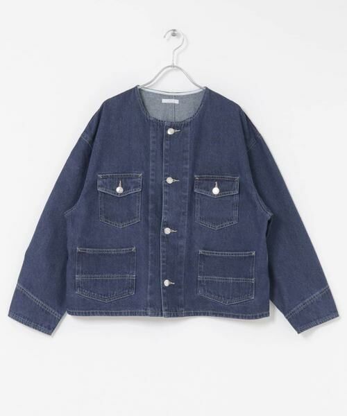URBAN RESEARCH ITEMS / アーバンリサーチ アイテムズ Gジャン・デニムジャケット | デニムノーカラージャケット | 詳細5