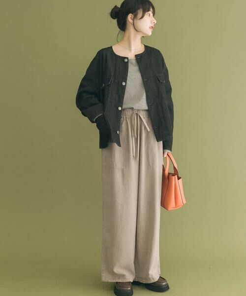 URBAN RESEARCH ITEMS / アーバンリサーチ アイテムズ Gジャン・デニムジャケット | デニムノーカラージャケット | 詳細14