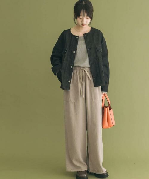 URBAN RESEARCH ITEMS / アーバンリサーチ アイテムズ Gジャン・デニムジャケット | デニムノーカラージャケット | 詳細15