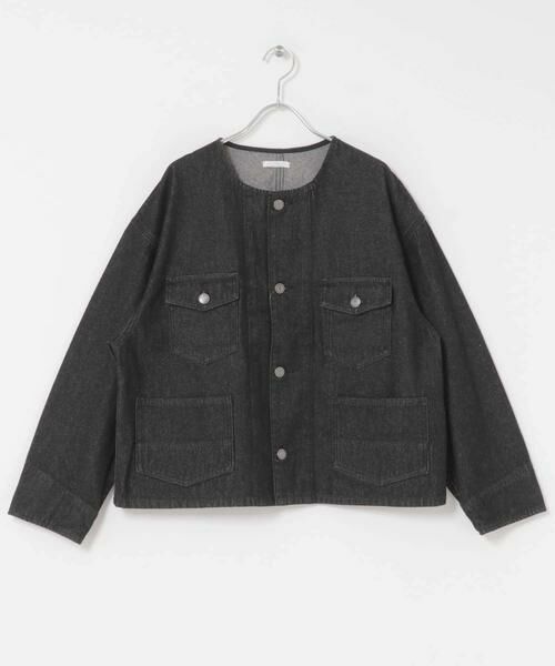 URBAN RESEARCH ITEMS / アーバンリサーチ アイテムズ Gジャン・デニムジャケット | デニムノーカラージャケット | 詳細16