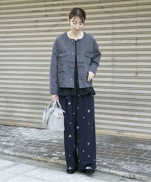 URBAN RESEARCH ITEMS / アーバンリサーチ アイテムズ Gジャン・デニムジャケット | デニムノーカラージャケット | 詳細20