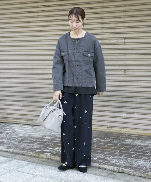 URBAN RESEARCH ITEMS / アーバンリサーチ アイテムズ Gジャン・デニムジャケット | デニムノーカラージャケット | 詳細22