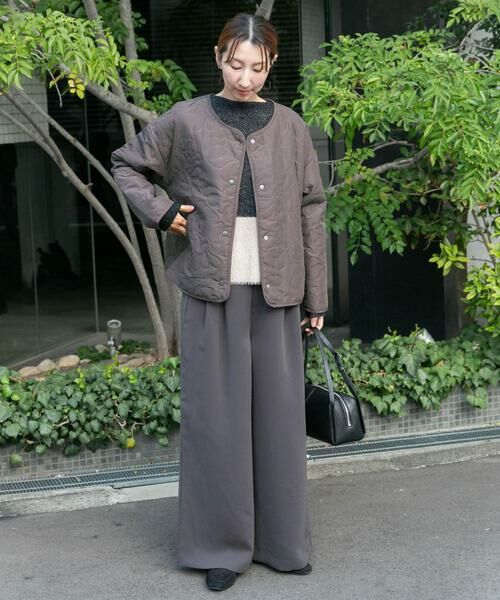 URBAN RESEARCH ITEMS / アーバンリサーチ アイテムズ ノーカラージャケット | ノーカラー中綿ブルゾン | 詳細5