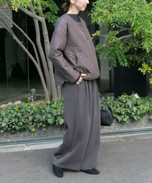 URBAN RESEARCH ITEMS / アーバンリサーチ アイテムズ ノーカラージャケット | ノーカラー中綿ブルゾン | 詳細6