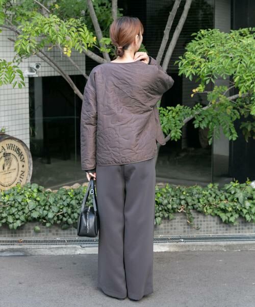 URBAN RESEARCH ITEMS / アーバンリサーチ アイテムズ ノーカラージャケット | ノーカラー中綿ブルゾン | 詳細7