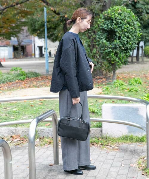 URBAN RESEARCH ITEMS / アーバンリサーチ アイテムズ ノーカラージャケット | ノーカラー中綿ブルゾン | 詳細15