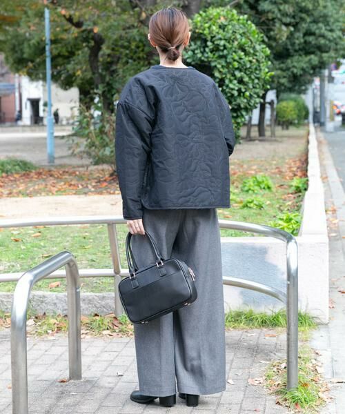 URBAN RESEARCH ITEMS / アーバンリサーチ アイテムズ ノーカラージャケット | ノーカラー中綿ブルゾン | 詳細16