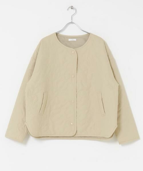 URBAN RESEARCH ITEMS / アーバンリサーチ アイテムズ ノーカラージャケット | ノーカラー中綿ブルゾン | 詳細26