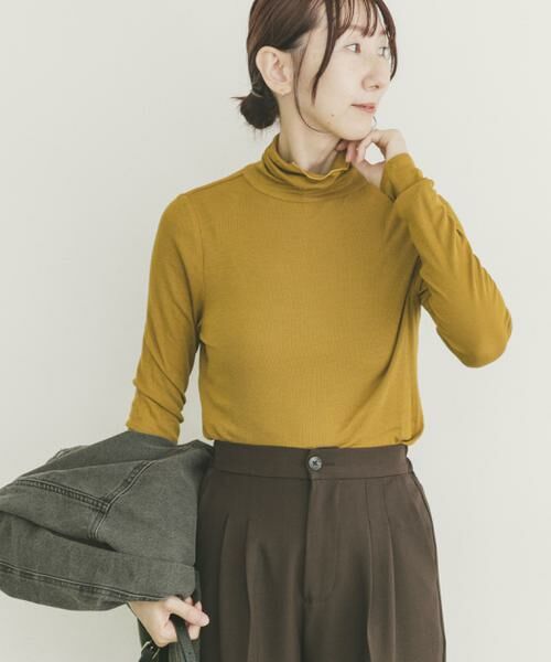 URBAN RESEARCH ITEMS / アーバンリサーチ アイテムズ Tシャツ | リブタートルネックカットソー | 詳細1