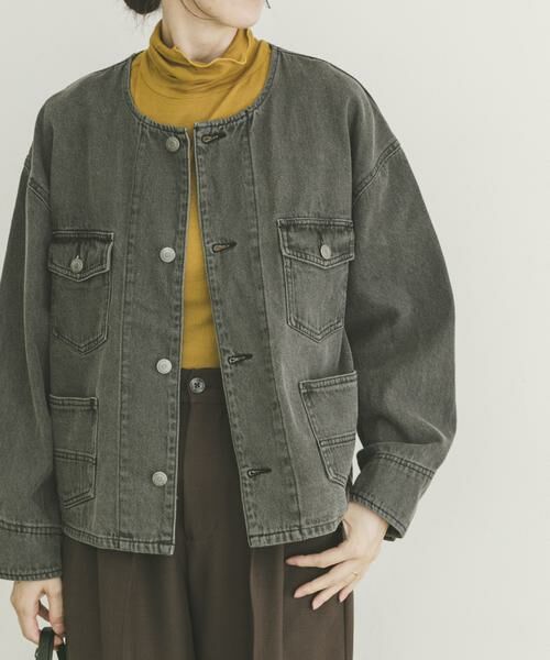 URBAN RESEARCH ITEMS / アーバンリサーチ アイテムズ Tシャツ | リブタートルネックカットソー | 詳細4