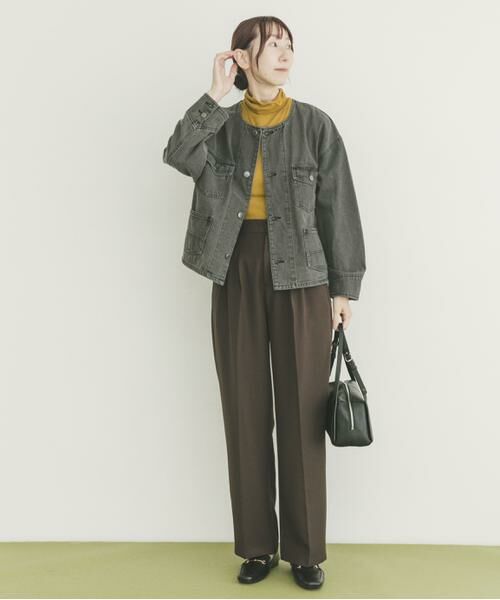 URBAN RESEARCH ITEMS / アーバンリサーチ アイテムズ Tシャツ | リブタートルネックカットソー | 詳細5