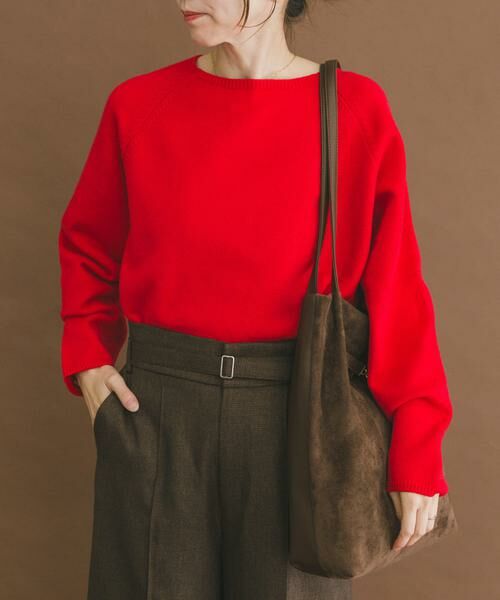 URBAN RESEARCH ITEMS / アーバンリサーチ アイテムズ ニット・セーター | 『洗濯可』クルーネックラグランニット | 詳細2