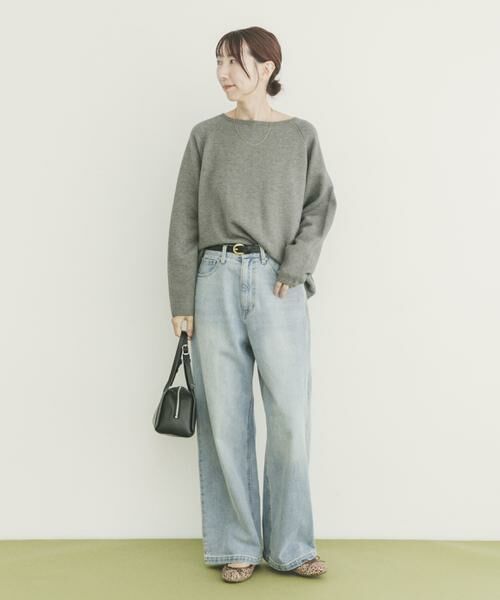 URBAN RESEARCH ITEMS / アーバンリサーチ アイテムズ ニット・セーター | 『洗濯可』クルーネックラグランニット | 詳細26